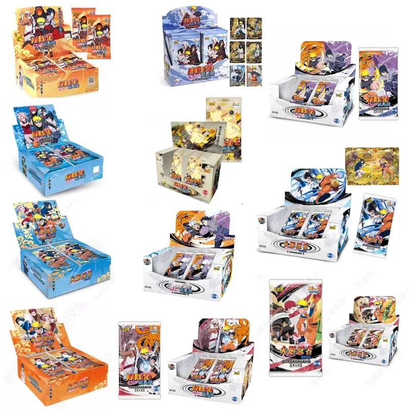 Großhandel Naruto Anime Karten T2W8 Tier 2 Vol. 8 Karte Sasuke Uzumaki Ninja World Kinder Geschenk Peripherie Spielzeug Flash Karten Image