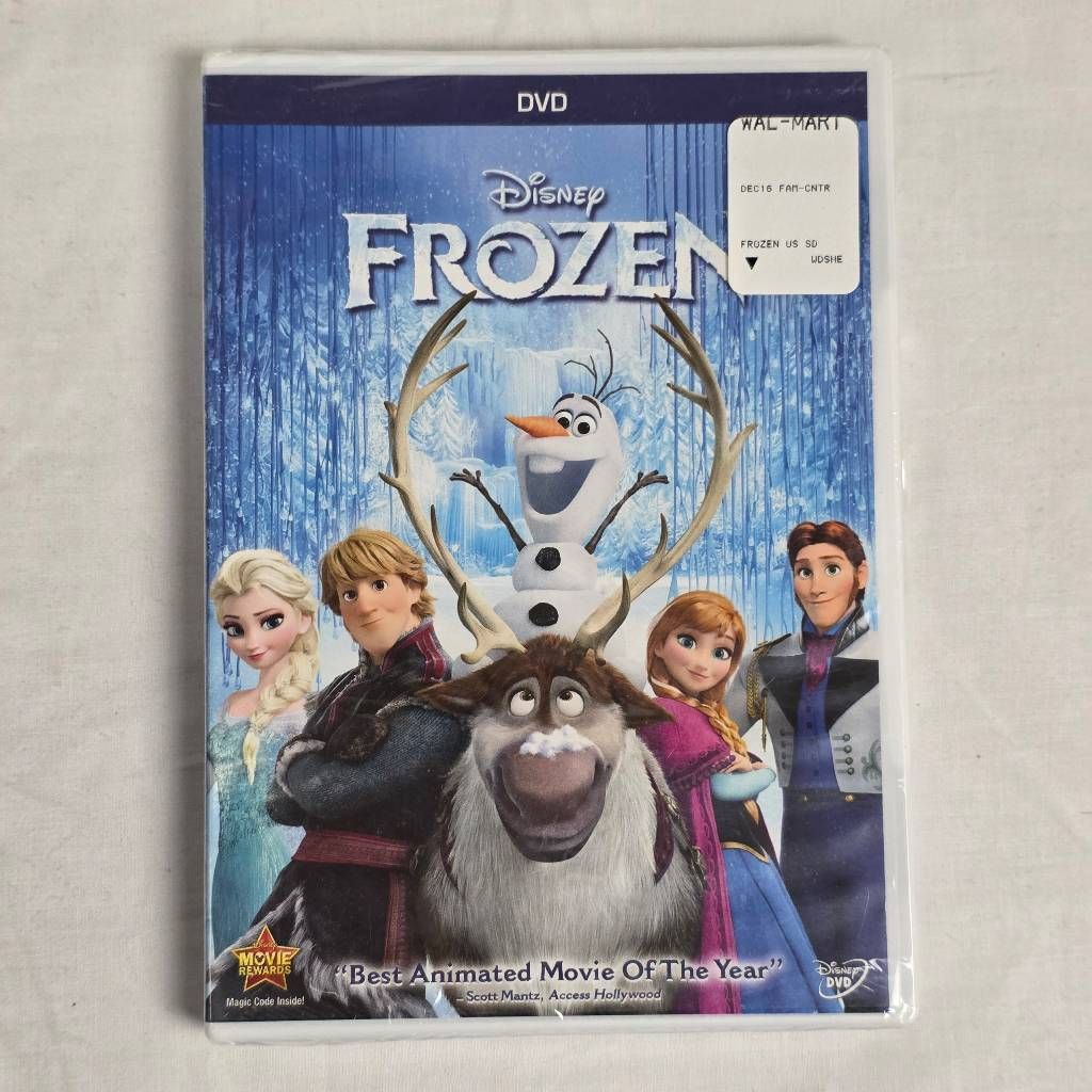 Disney Media | Disney Frozen Dvd New Sealed Family Animated Movie | Color: Silver | Size: Os