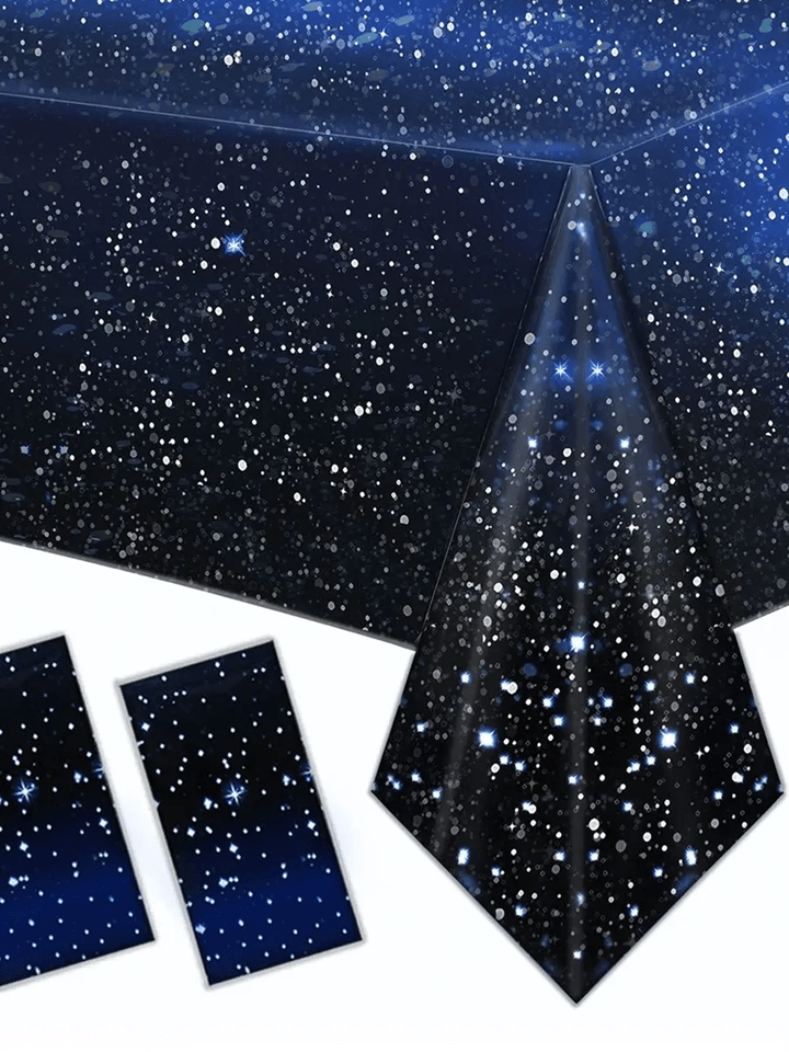 Starry Night Party Tablecloth paper Cups 10pcs
