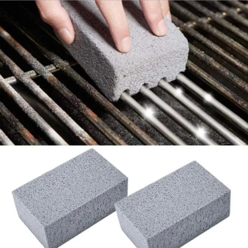 BBQ Grill Cleaning Brush Brick For Outdoor Barbecue Grates And Racks BBQ Grill Cleaning Brush Brick For Outdoor Barbecue Grates And Racks