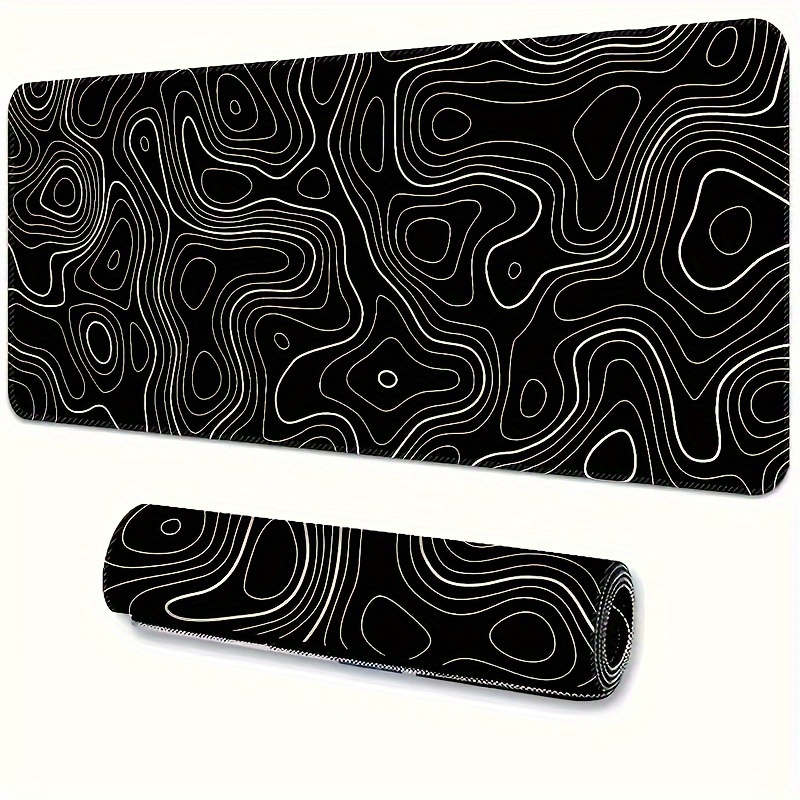 Large Mouse Pads For Desk, Gaming Mouse Pad, Extended Mouse Pad, Mouse Pad With Stitched Edges And Non Slip Rubber Base 900x400x2mm
