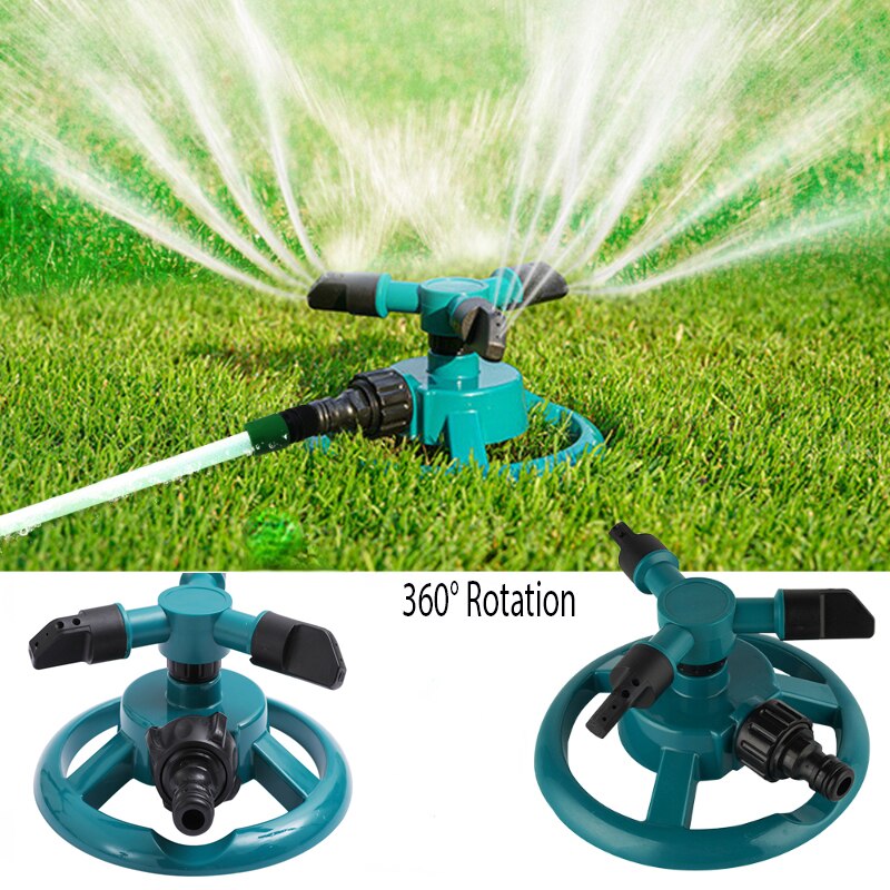 Rotating Water Spray Garden Lawn, Automatic Sprinkler Garden, Sprinkler Nozzle 360 Degree Automatic, Watering Irrigation 2 Pcs