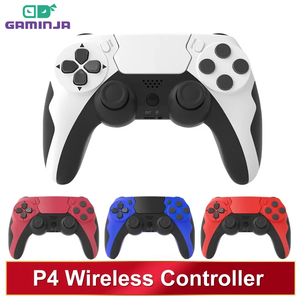 Wireless Controller Bluetooth Game Pad With Double Vibration wine Red