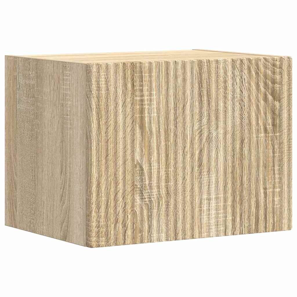 vidaXL TV-Wandschrank Sonoma 60 x 31 x 29,5 cm Holzwerkstoff Image