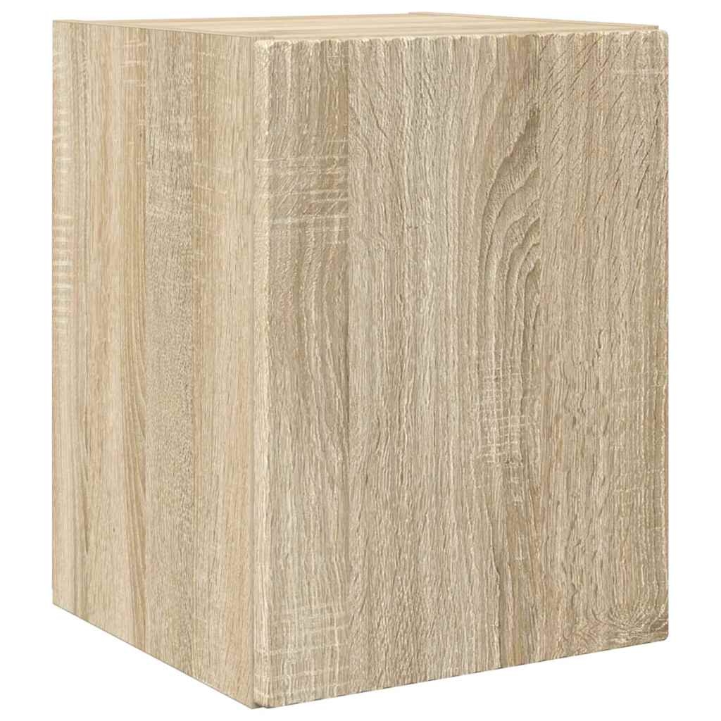 vidaXL TV-Wandschrank Sonoma 30 x 31 x 40 cm Holzwerkstoff Image