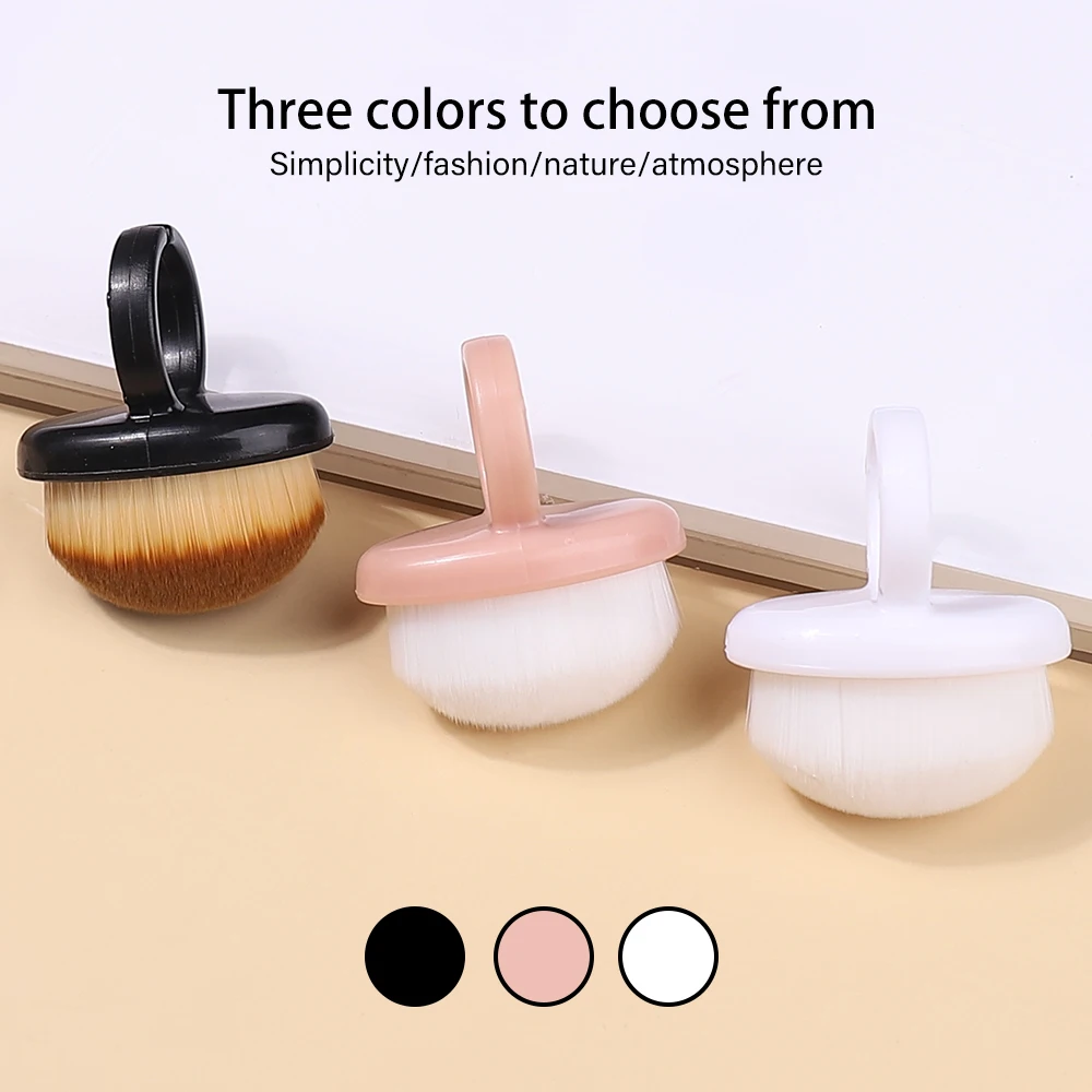 2/5/10 stücke Kunststoff Nagel Pinsel Reinigung Schrubben Reinigung Pinsel Staub Reiniger Nail art Maniküre Weiche Entferner Werkzeuge Image