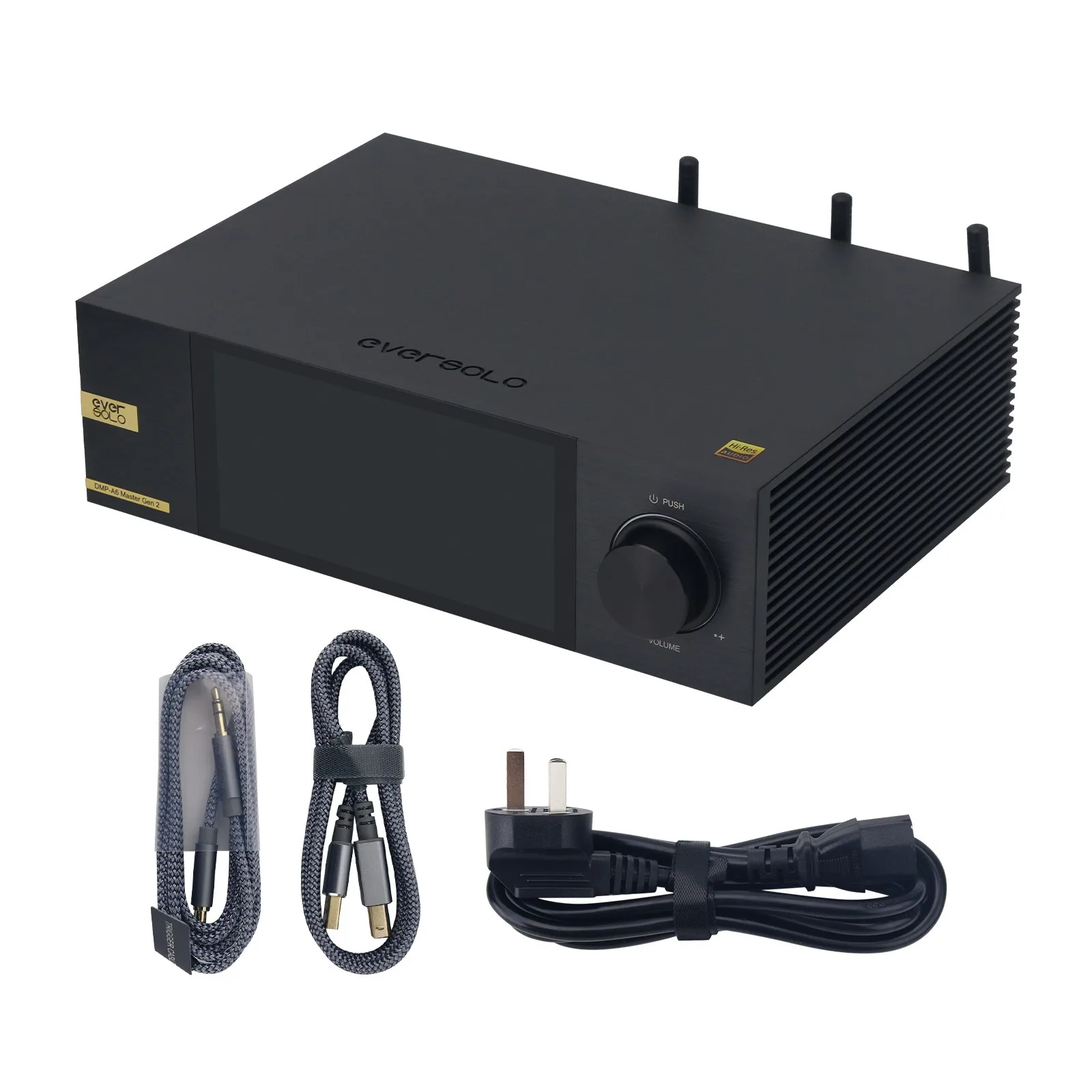 EVERSOLO DMP-A6 Master Edition Gen2 lecteur Audio HiFi Ultra-faible Jitter horloge DAC supports de Streaming avec bouton d