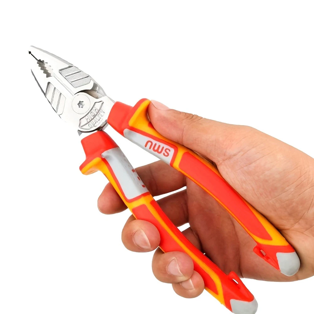 Pince diagonale universelle multifonctionnelle, pince à bec effilé, outils à main, outils de quincaillerie, coupe-fils universel, électricien