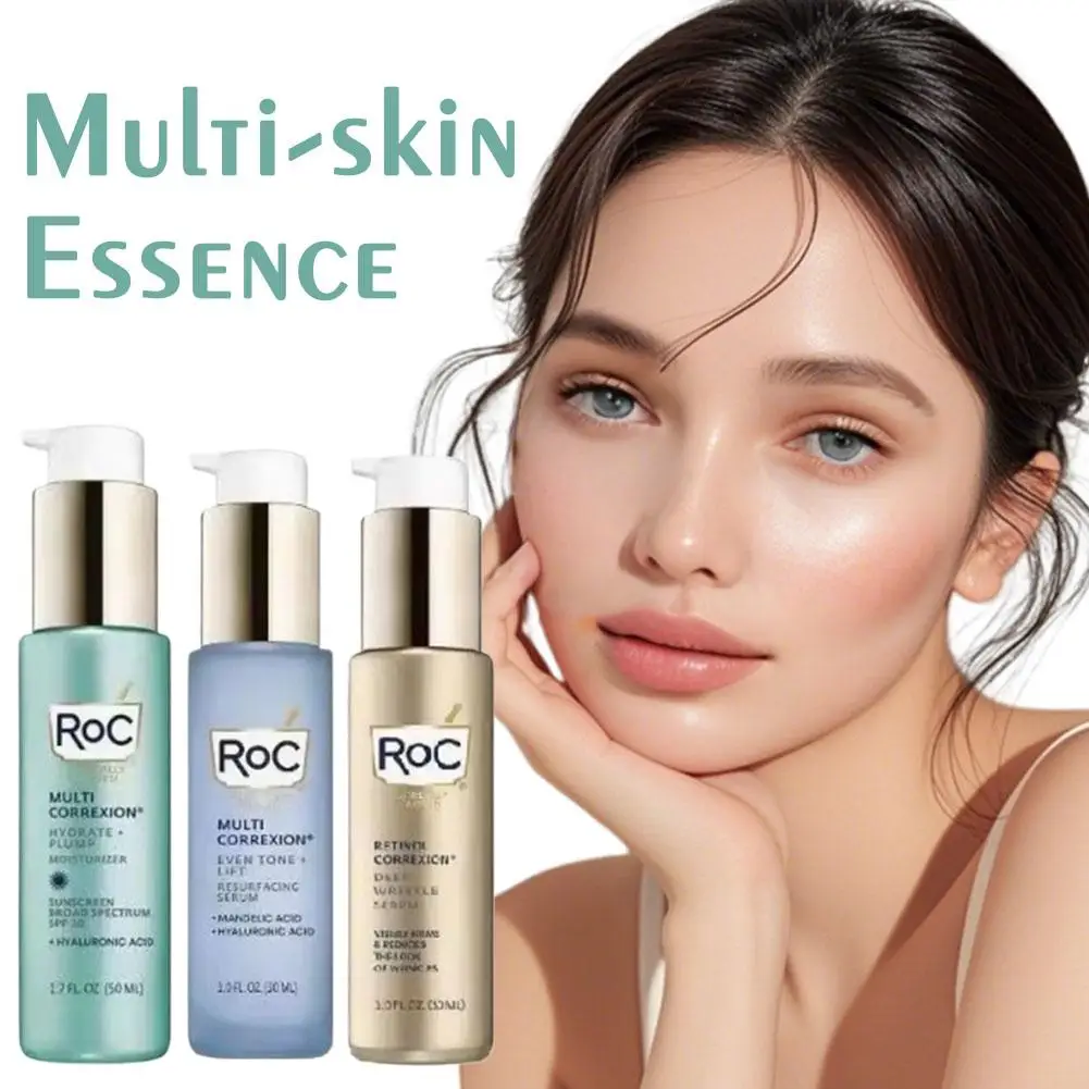 ROC multi-peau Essence Anti-rides Anti-âge éclaircissant hydratant soin de la peau sérum pour le visage Essence soins du visage corée soins de la peau