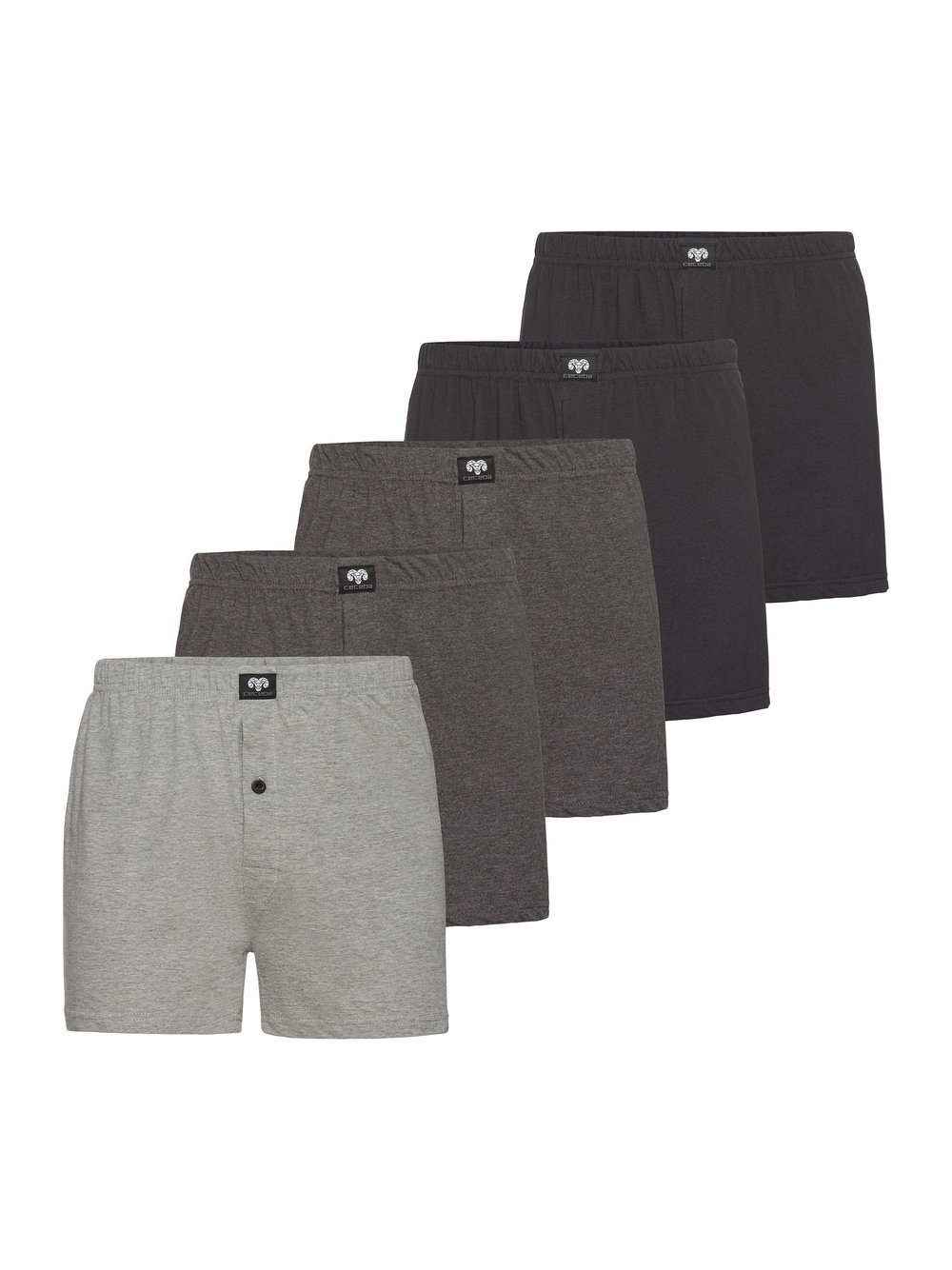 Ceceba Boxershort Herren grau, 5 Image