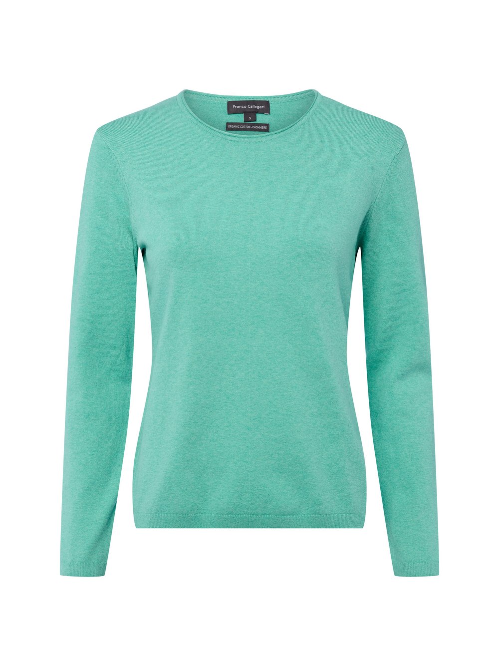 Franco Callegari Strickpullover mit Cashmere-Anteil Damen smaragd, L Image