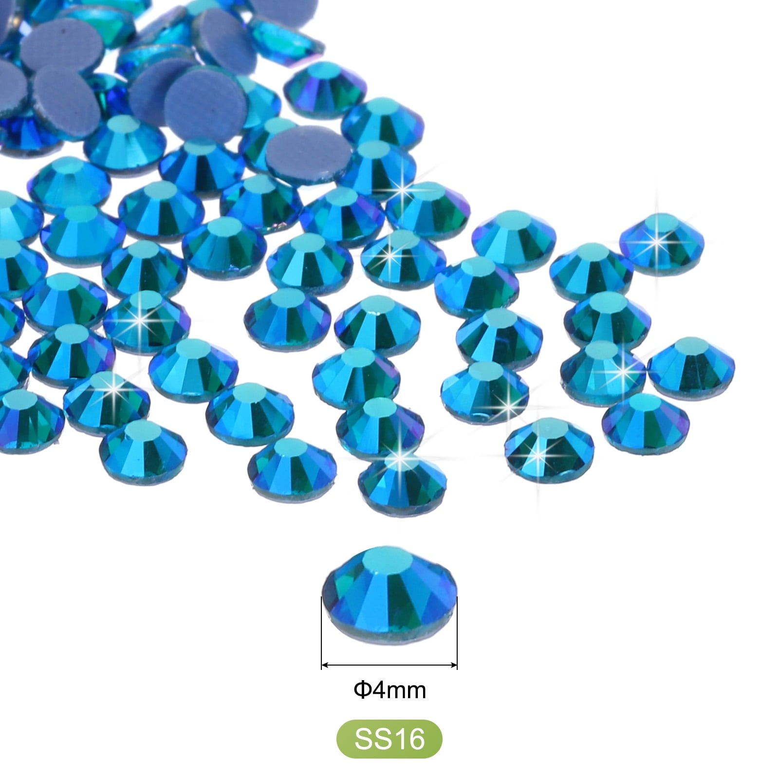 Hotfix Rhinestones Flatback Crystal Gems for Crafts Clothes DIY Decoration