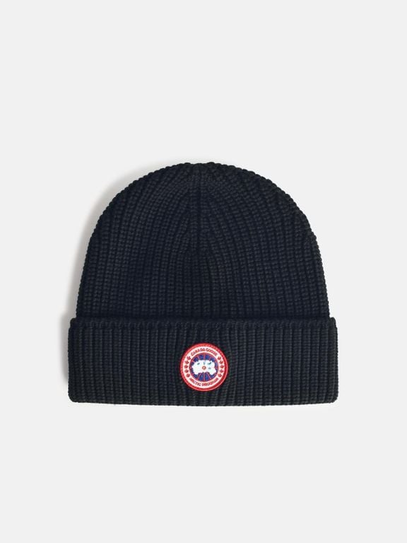 Wool Beanie - Blue - Canada Goose Hats