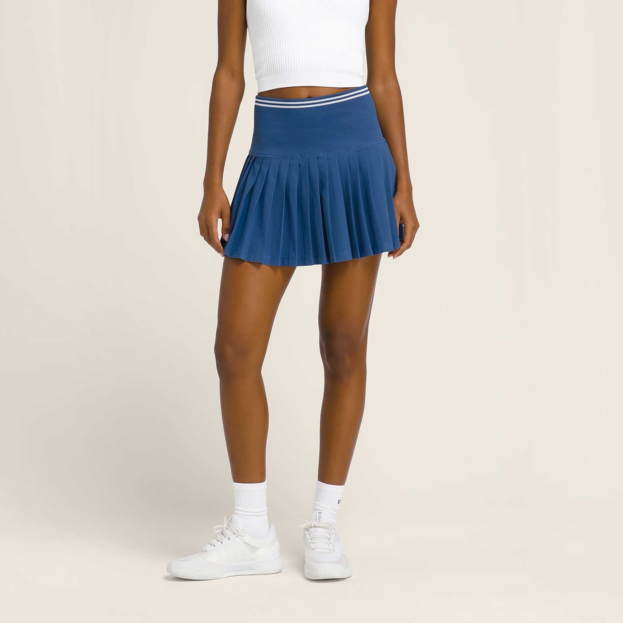 Wilson Midtown Tennis Skirt Women's Tennis Apparel Court Blue