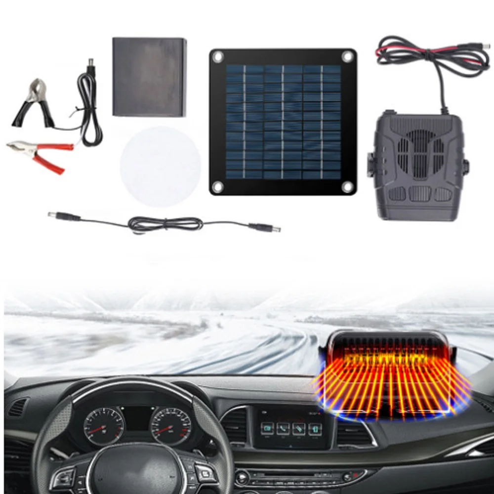20/30W panneau solaire chauffage voiture chauffage séchage et chauffage maison pour animaux de compagnie plus chaud poulailler chien chat chauffage petit serre radiateurs