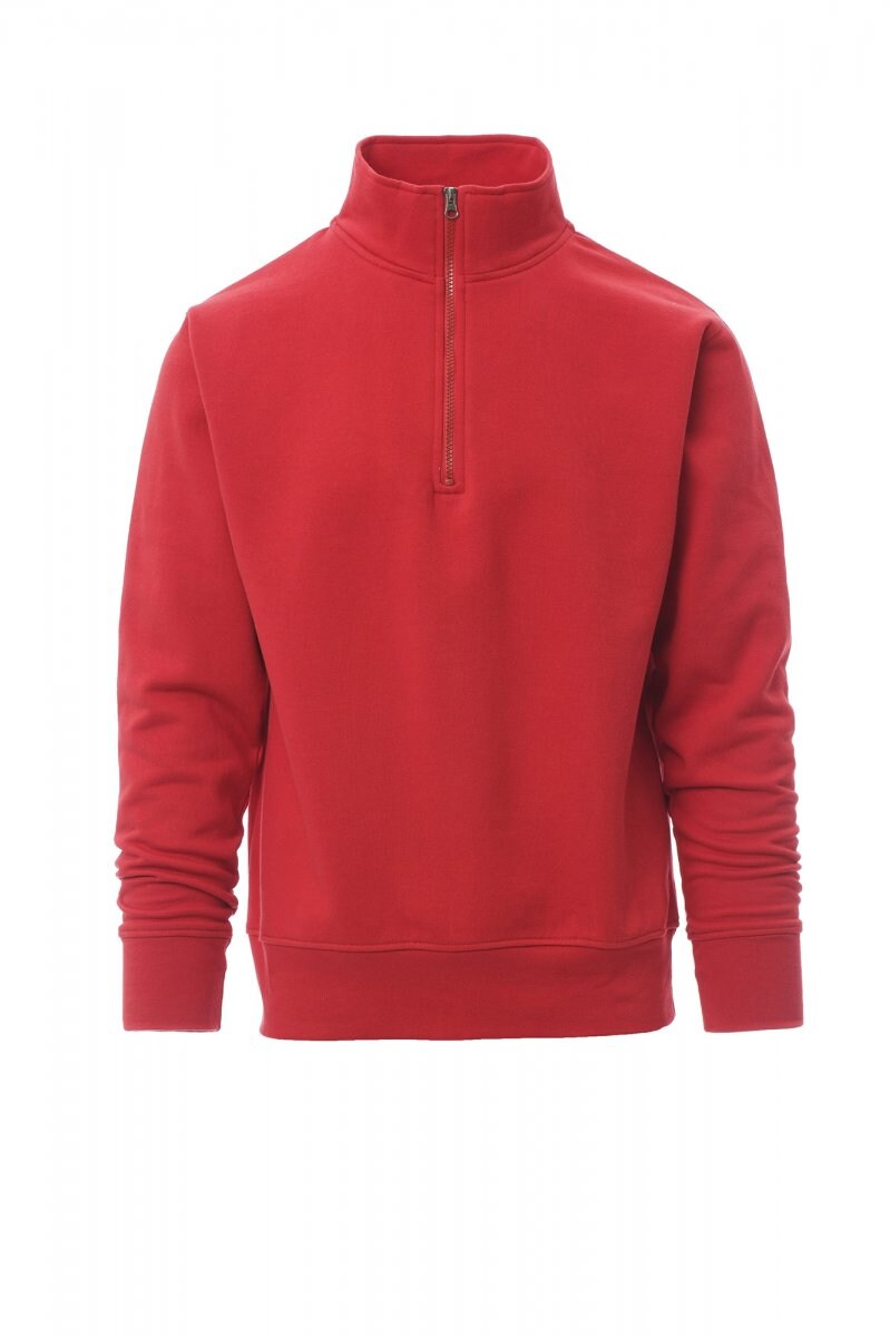 PAYPER Sweatshirt CANADA Herren Sweatjacke Reißverschluss 2 Taschen 70% Baumwolle rot XXL Image