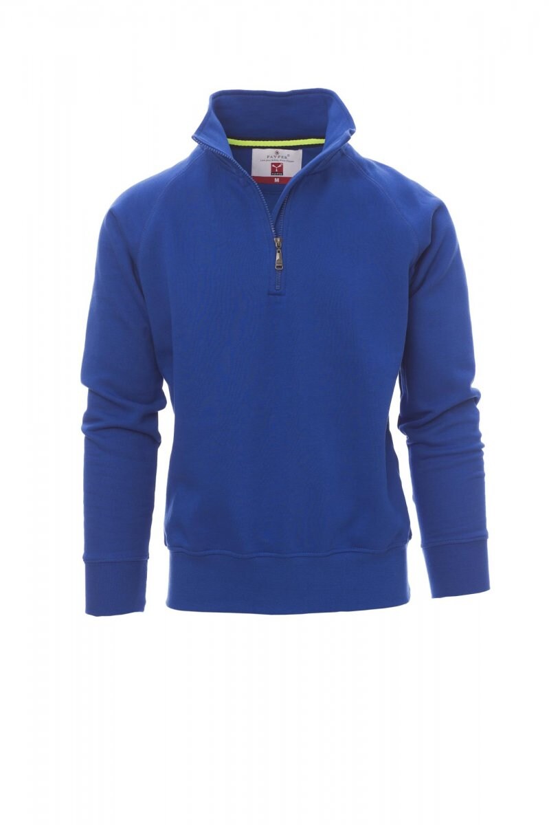 PAYPER Sweatshirt MIAMI+ Herren Troyer / Stehkragensweatshirt mit kurzem Reißverschluss königsblau L Image