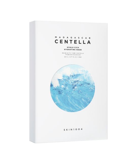 Madagascar Centella Hyalu-Cica Hydrating Mask BOX 5 pz Maschera viso
