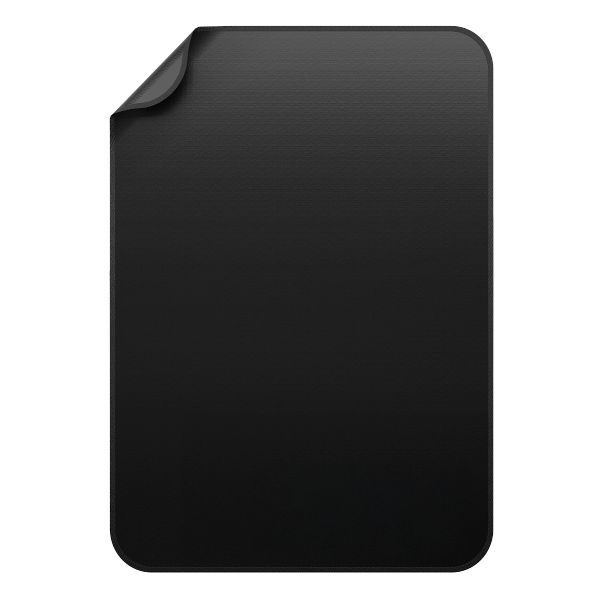 EVOCAMP Brandschutzmatte, 100x150 cm, bis 1000°C, 3-lagige Struktur mit Silikonbeschichtung, pflegeleicht, feuerfeste Unterlage für Grill & Küche Image