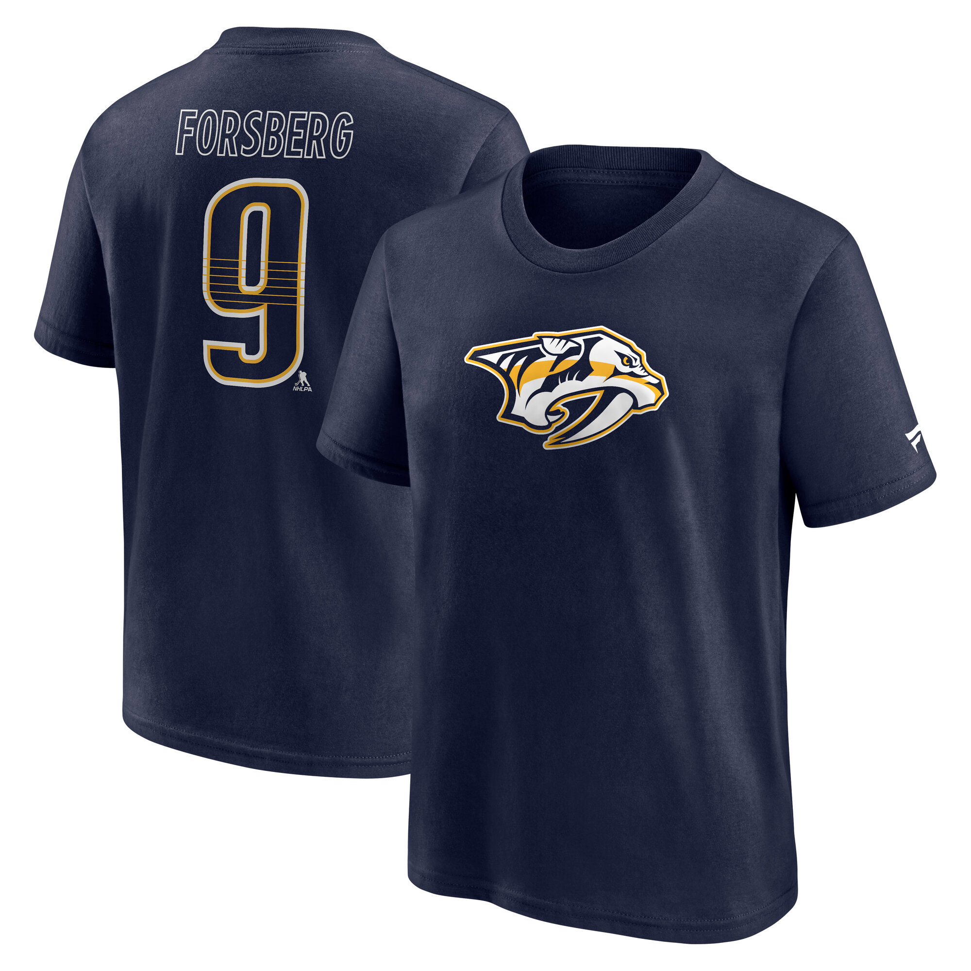 Nashville Predators Global Series 2025 Name and Number T-Shirt - Forsberg - Jugendliche Image