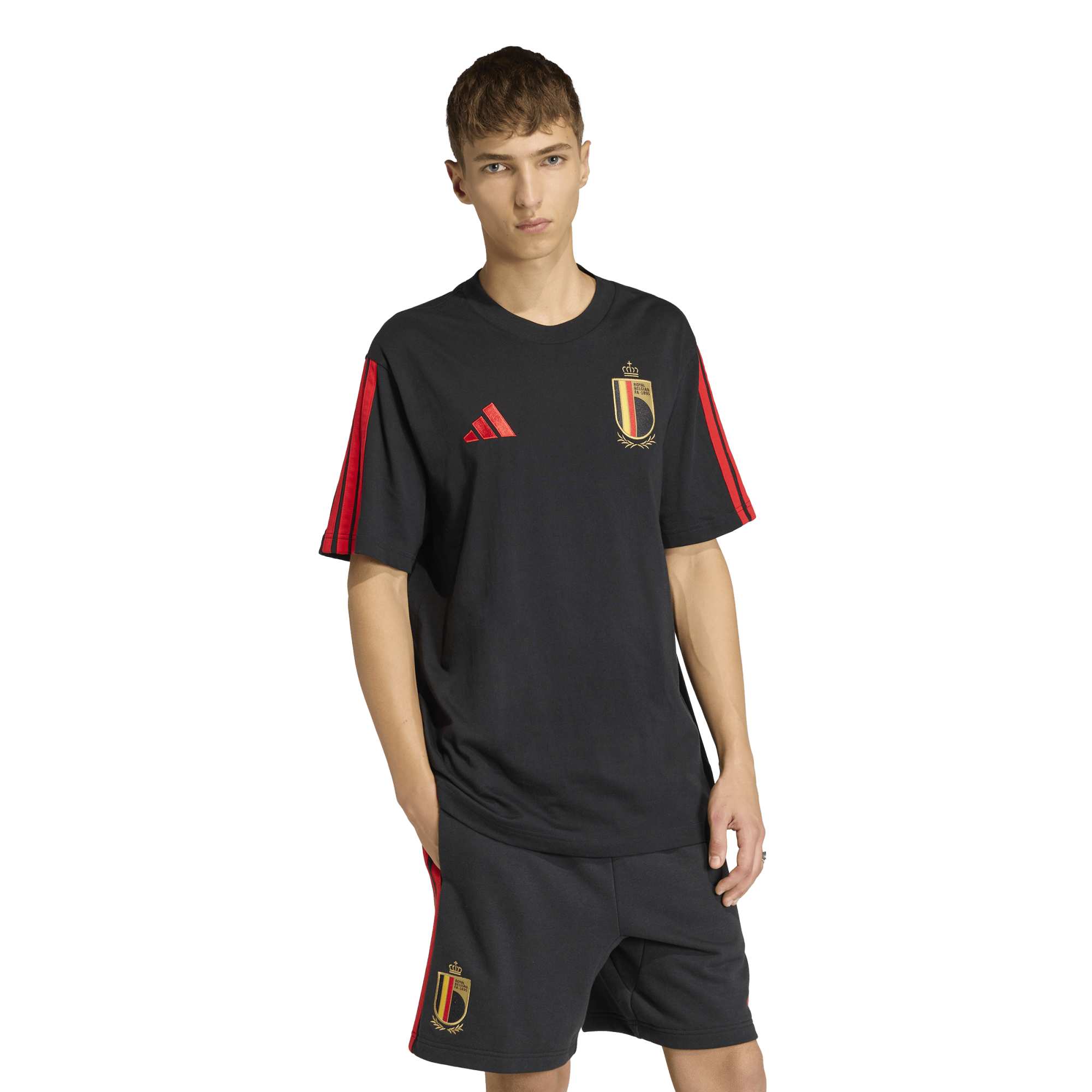 T-shirt adidas DNA Belgique - Noir