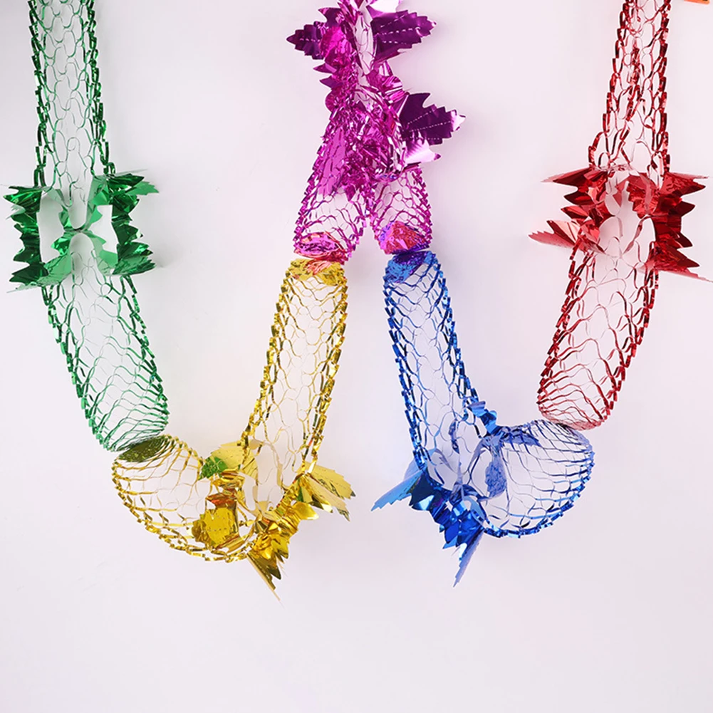 Weihnachten Folie Girlande Decke Hängen Lametta Decke Hängen Weihnachten Girlande Weihnachten Party Decor Hause Dekoration Party Supplies Image