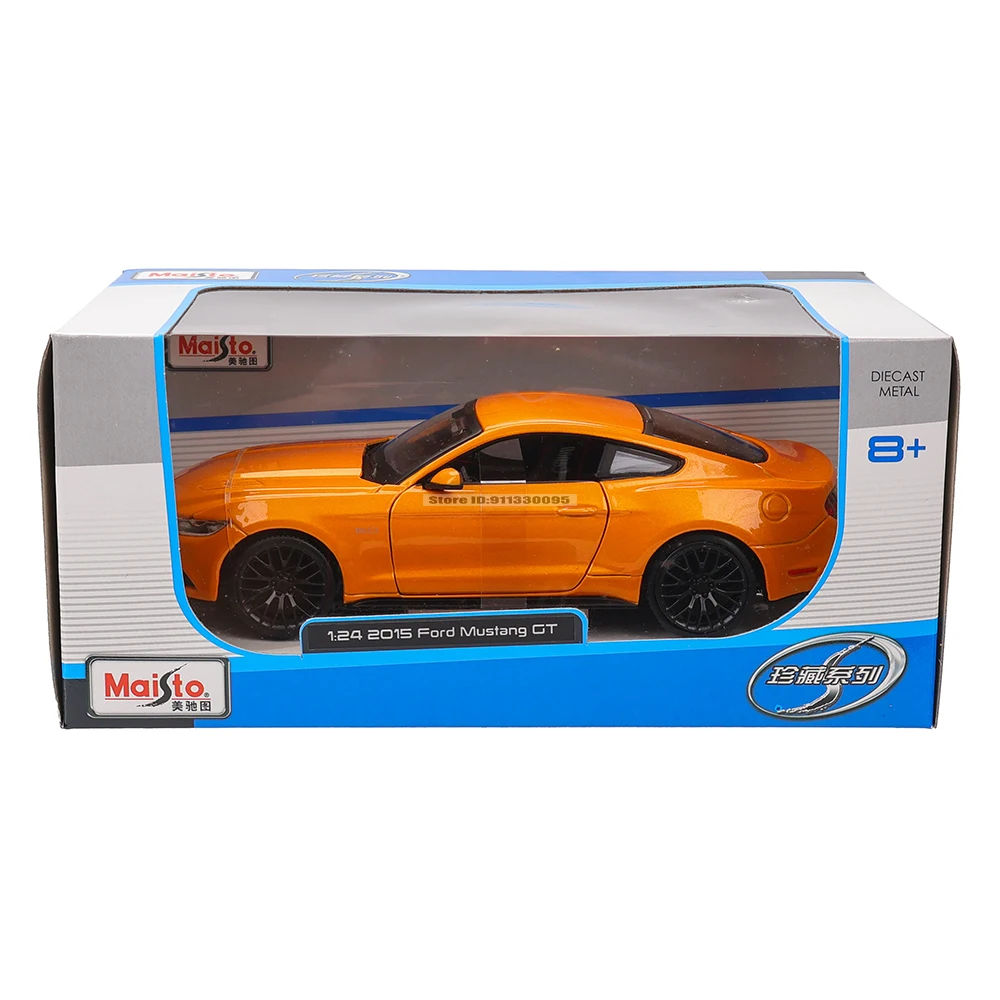 Maisto 1:24 Ford Mustang (Need for Speed) Shelby GT500 Series Simulation Legierung Automodell Handwerk Dekoration Sammlung Spielzeug Geschenk Image