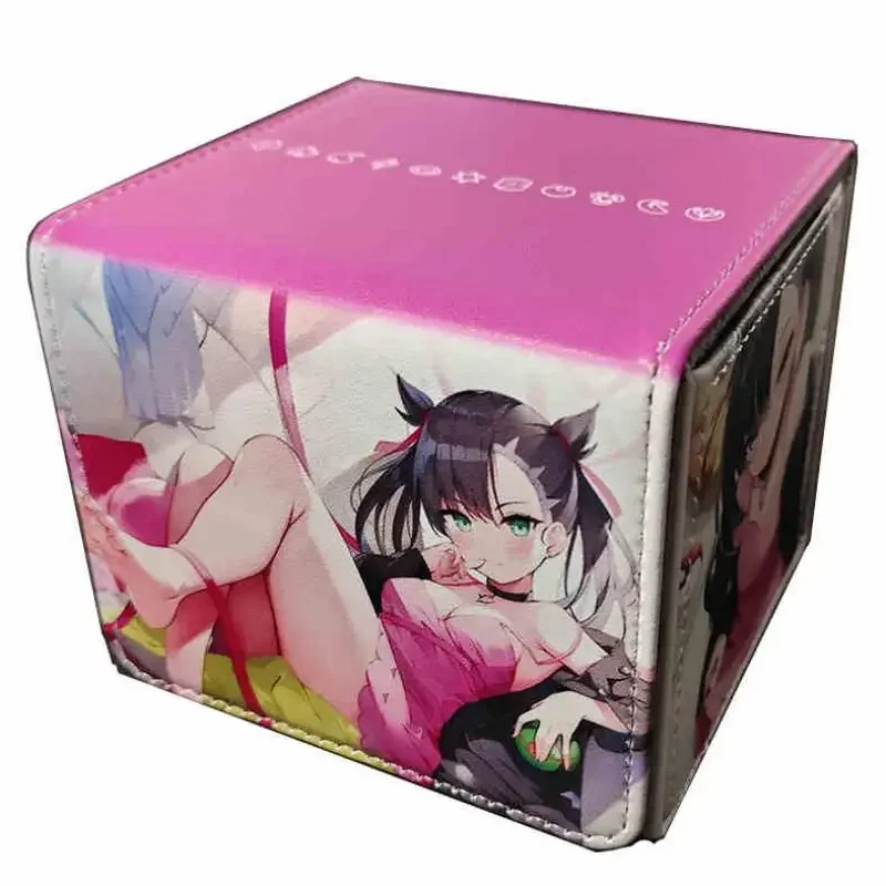 Diy Self Made PTCG Magikarp Karte Aufbewahrungsbox OPCG PTCG WS Karte Marnie Sammlung Schutzbox Anime Karten Geschenk Spielzeug Image