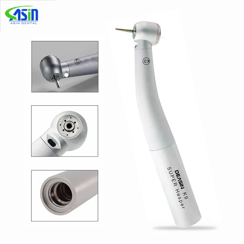 Dental KV 9000 Typ Dental High Speed Fiber Optic LED Turbine Handstück Für KAVO Koppler 2/4/6 loch Stecker Dental Werkzeuge Image