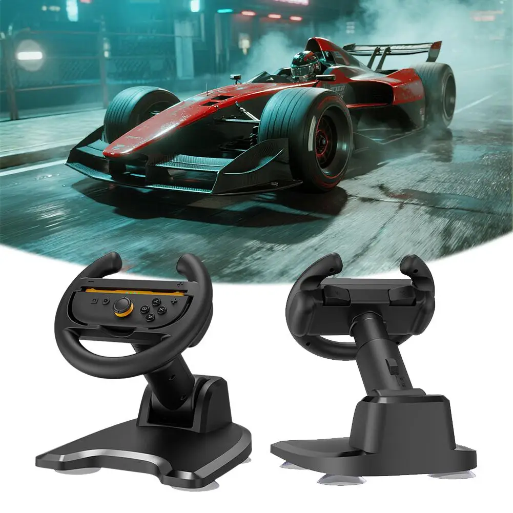 Lenkrad für Nintendo Switch 2 Joy Con Professionelles Rennrad für Mario Kart World & 8 Deluxe-Spielzubehör W5G4 Image