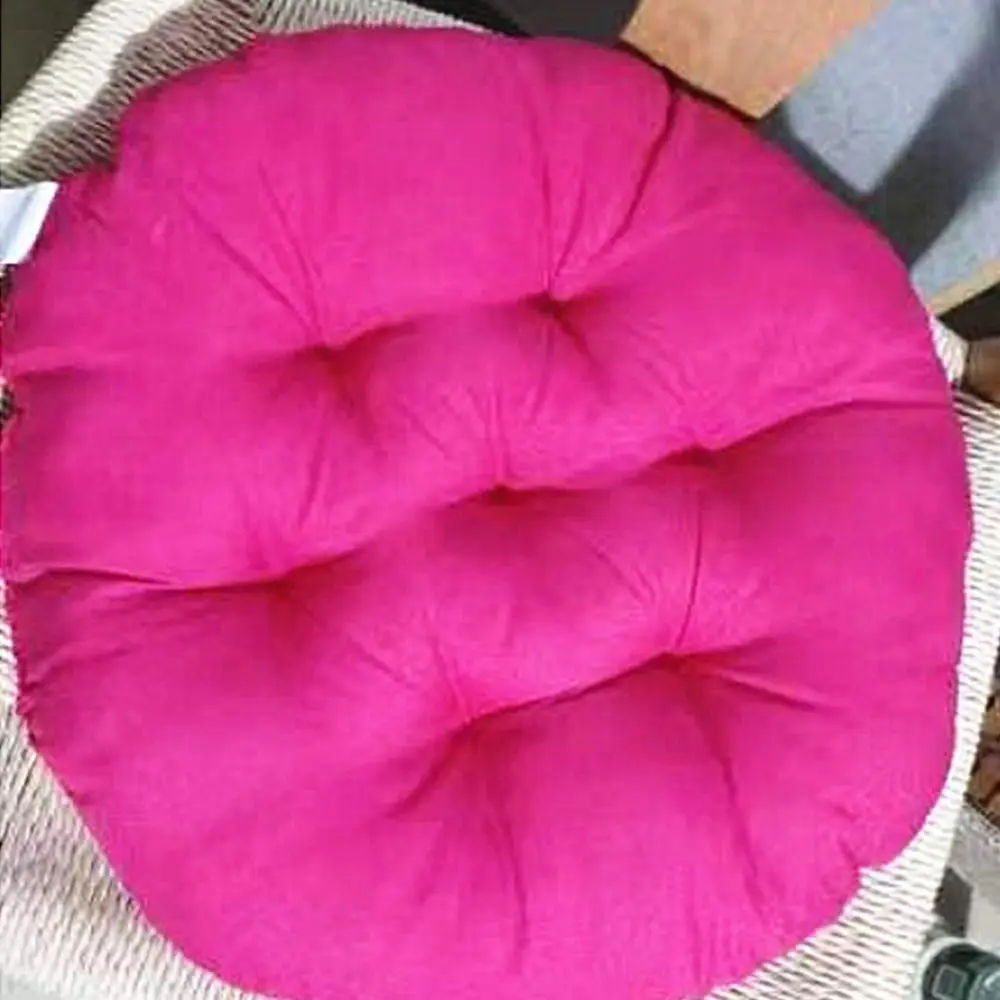 Tatami-Matte, rundes Kissen, modisches Nickerchen, rundes Pad, einfarbig, rutschfestes Stuhlkissen, verdicktes Sitzkissen, Esszimmer