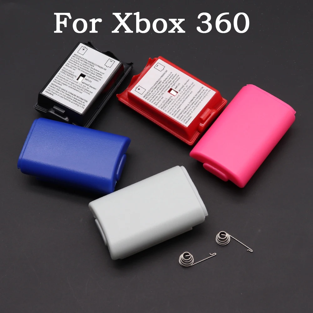 5Set Für Xbox 360 Controller Batterie Pack Abdeckung Shell Schild Fall Kit Für Xbox 360 Wireless Controller Batterie Zurück shell Image