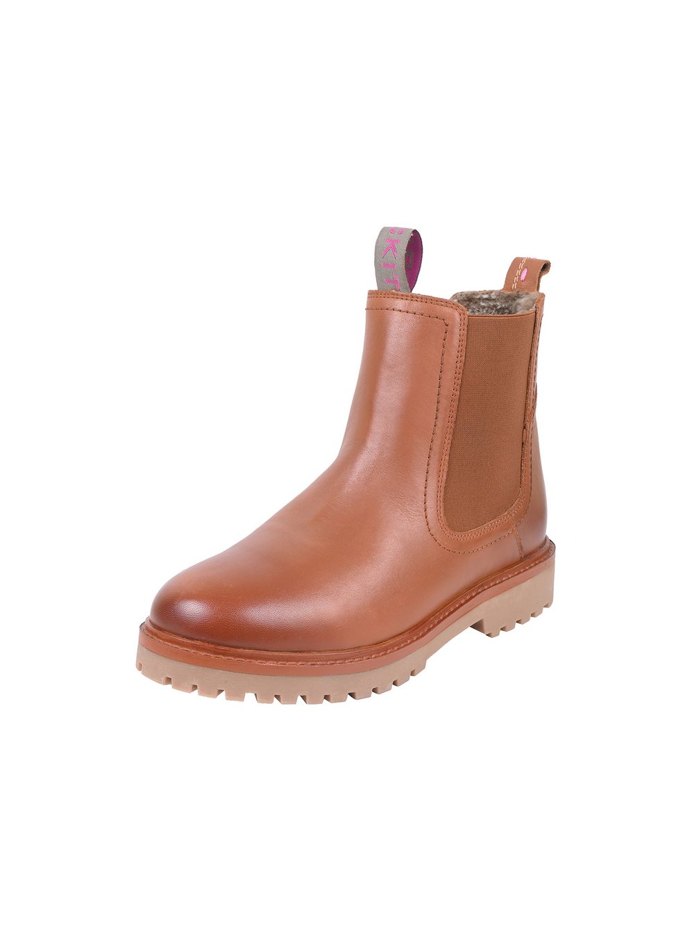 Crickit Chelsea-Boots Damen cognac, 39 Image