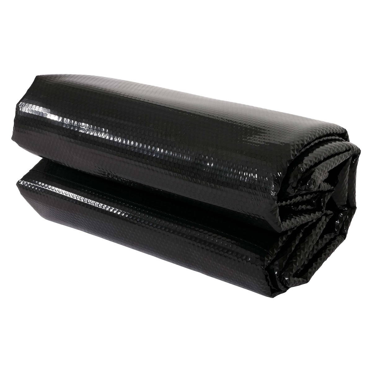 PROREGAL Pool-Abdeckung | HxBxT 0,02x457x457cm | rund 4,57m schwarz | Stärke: 200 µm | Wärmeplane Abdeckplane Solarplane Solarabdeckung Image