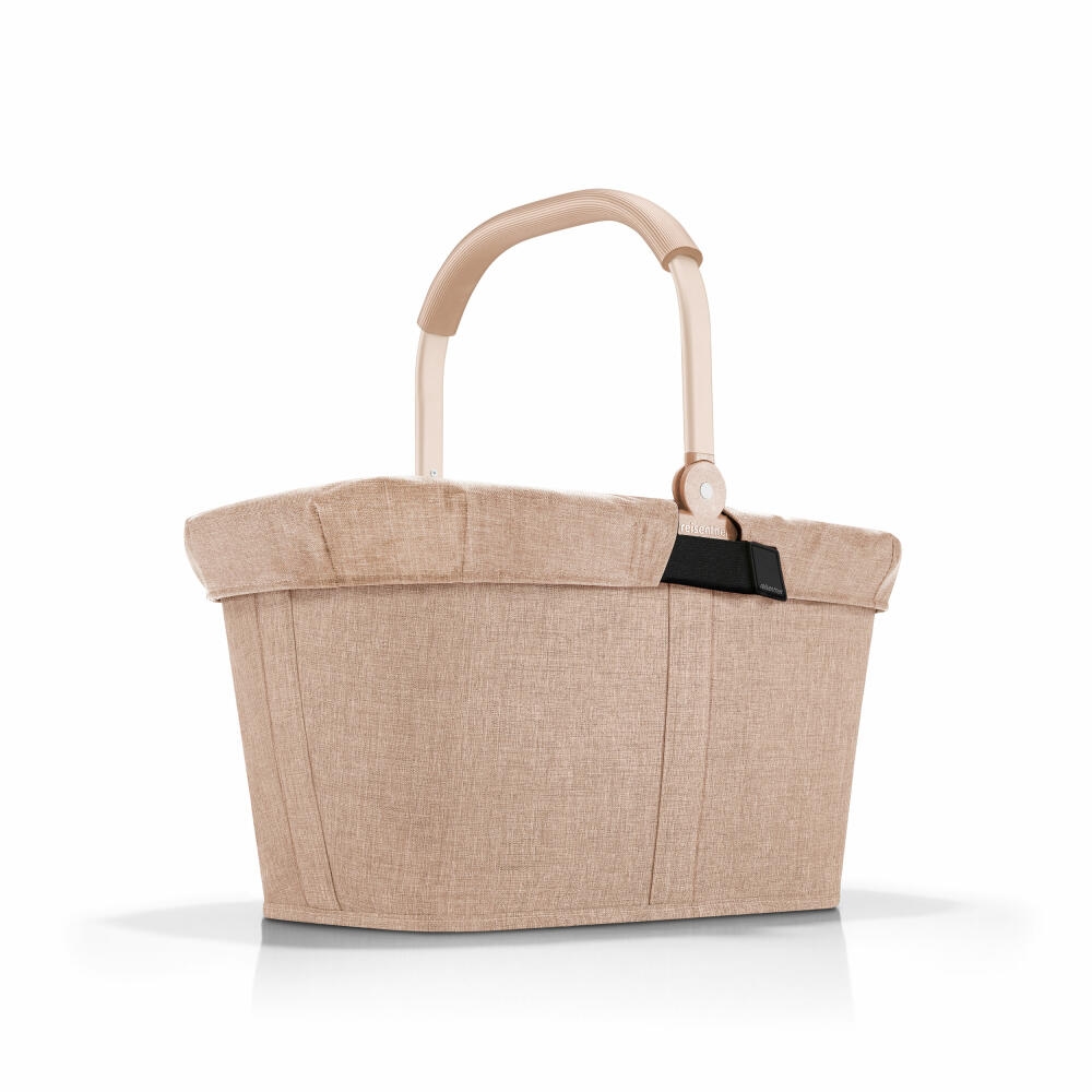 Reisenthel Accessoires GmbH & Co. KG reisenthel carrybag cover, Abdeckung, Sichtschutz, Haube, Deckel für Einkaufskorb, Twist Coffee, BP6041 Image