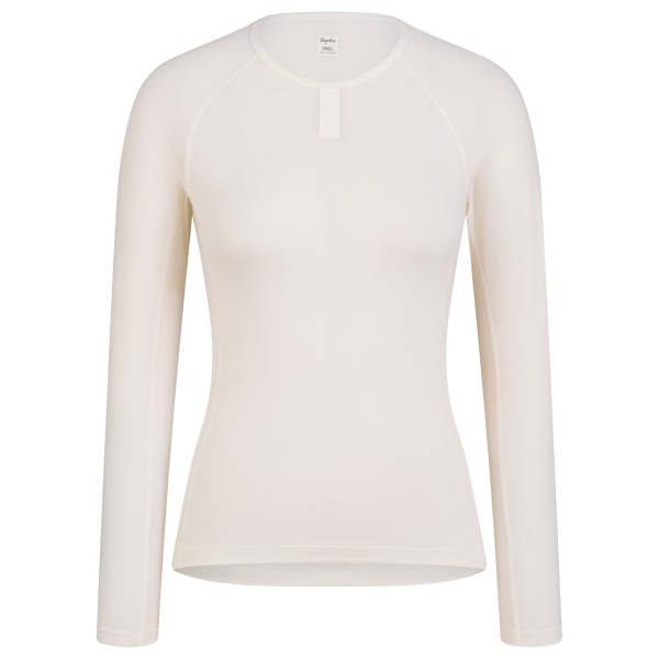 Rapha - Women's Merino Base Layer Long Sleeve - Merinounterwäsche Gr M weiß
