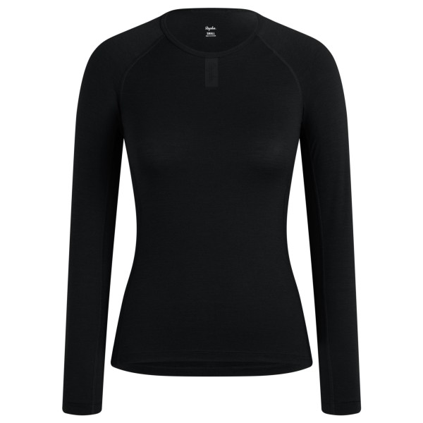 Rapha - Women's Merino Base Layer Long Sleeve - Merinounterwäsche Gr M schwarz