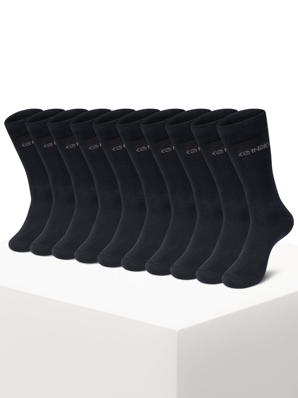 Indicode Socken 10 Paar Herren schwarz, 39-42 Image