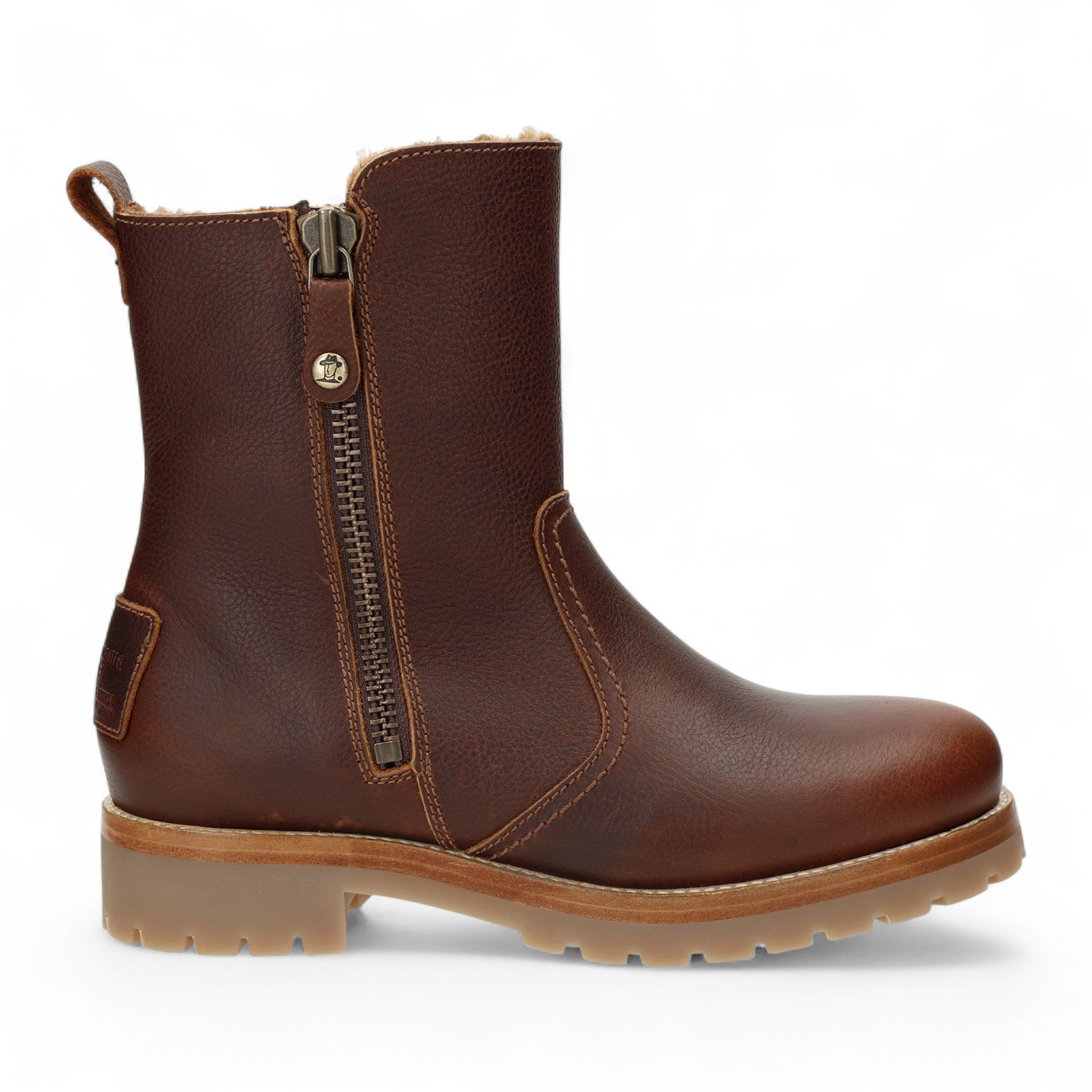 Panama Jack Damen Fabi Igloo B2 Bark wasserdichte Leder-Ankle-Boots