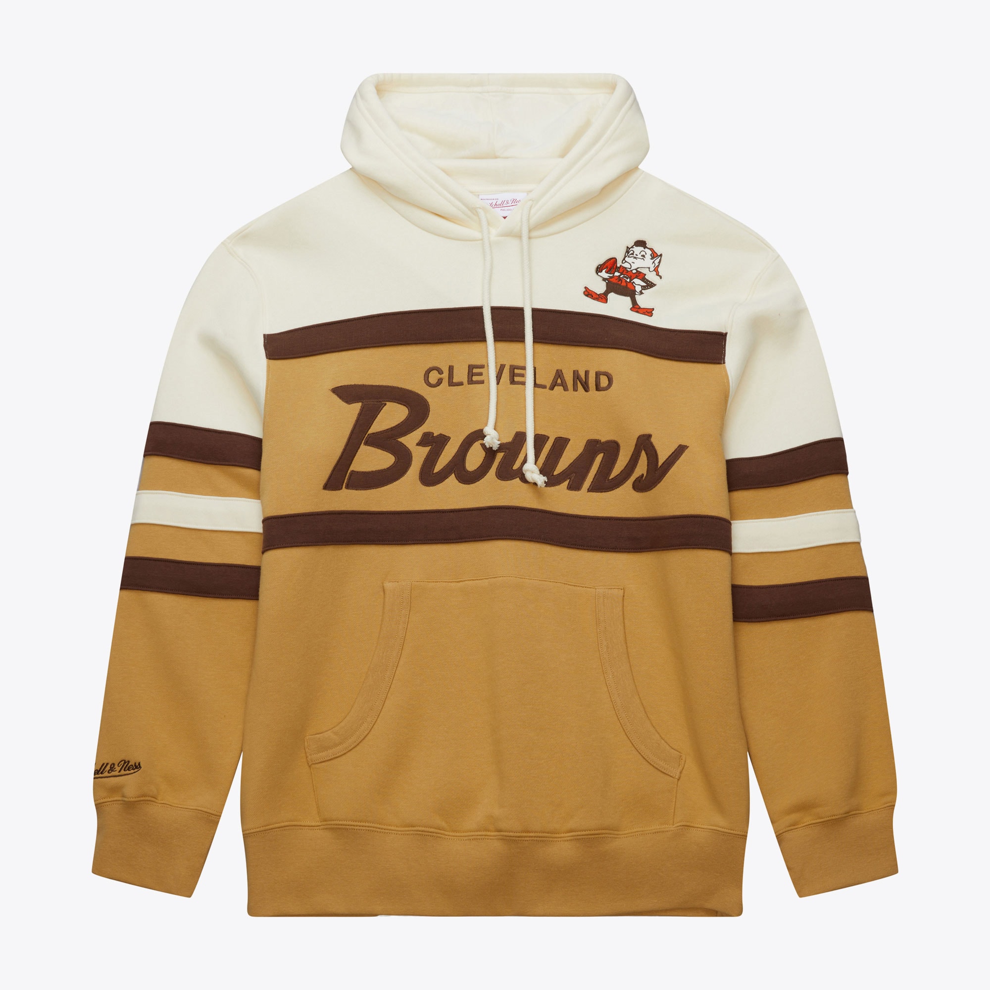 Cleveland Browns Mitchell & Ness Head Coach Hoodie – Herren Image