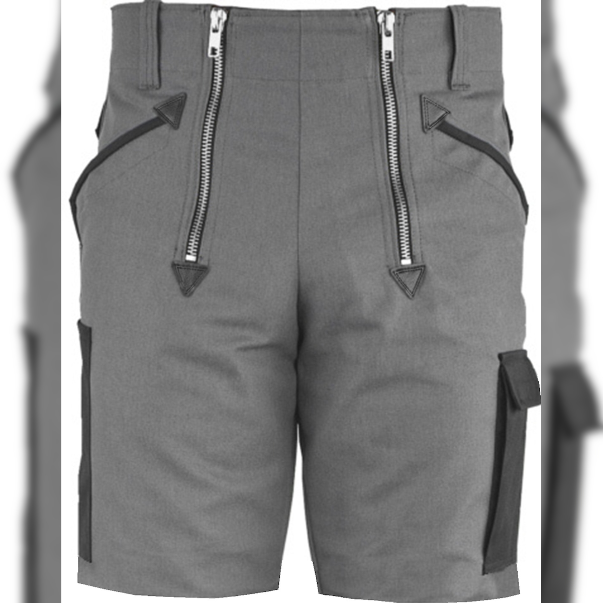Job-Kleidung JOB Zunftshorts Canvas EXTRA COOL Grau Cordura Arbeitshose 44 Image