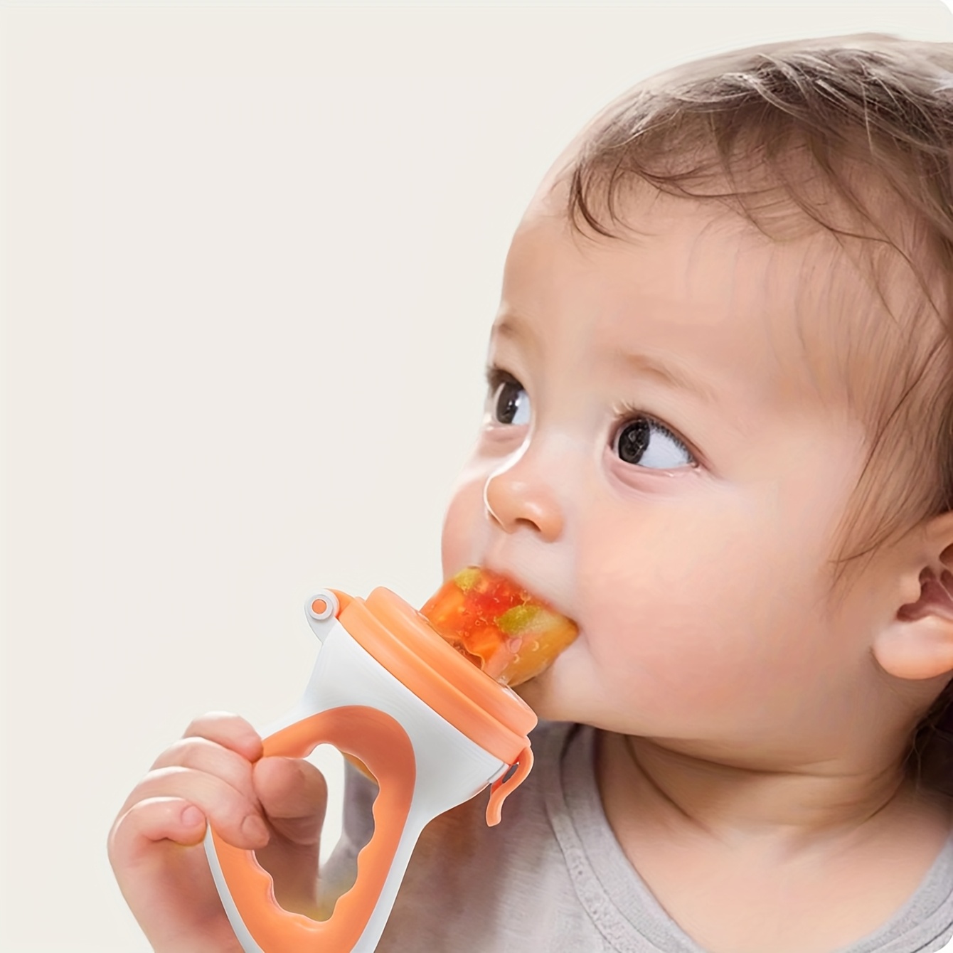 Fresh Food Feeder, Baby Fruit Feeder, Juice Feeding Utensils, Safe Silicone Feeder For Toddlers And Infants simple