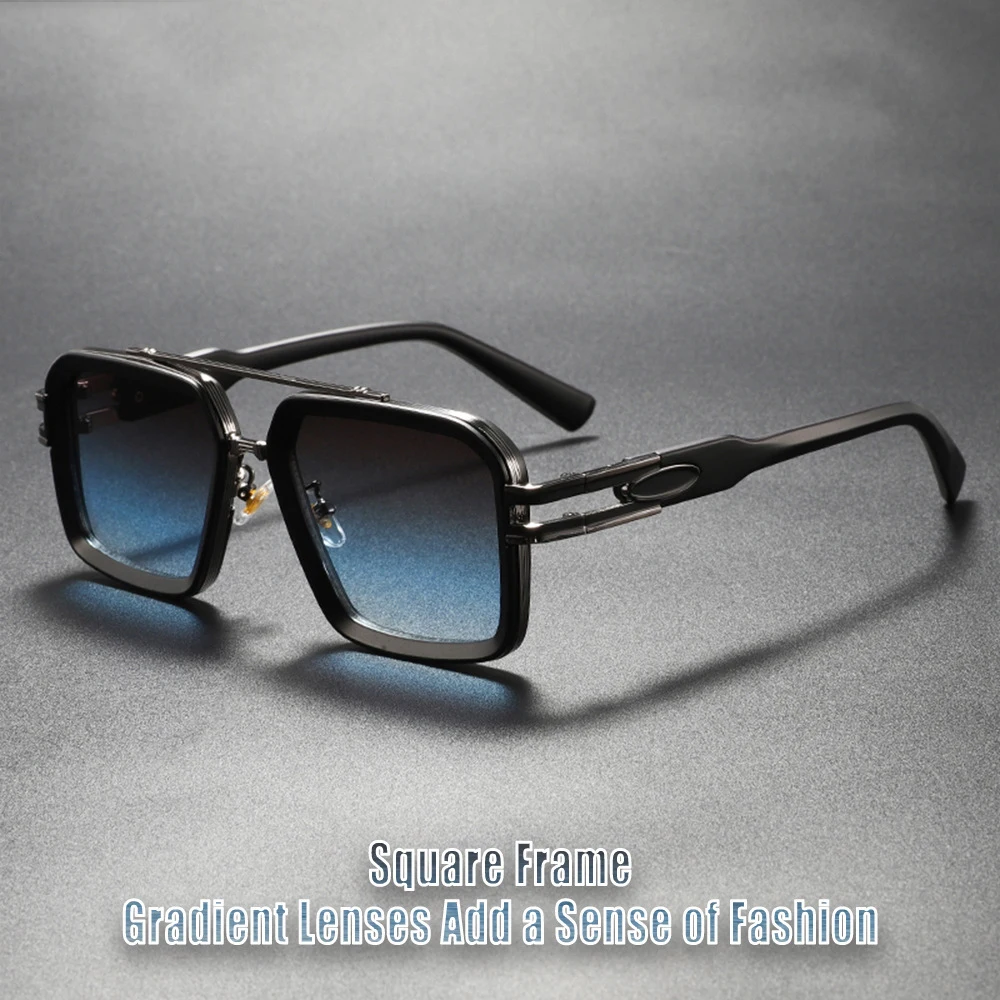 2025 neue Mann Frau Sonnenbrille Mode Vielseitig Hohe Qualität Sonnenbrillen Steam Punk Unisex UV400 Shades Retro Outdoor Braun Brillen