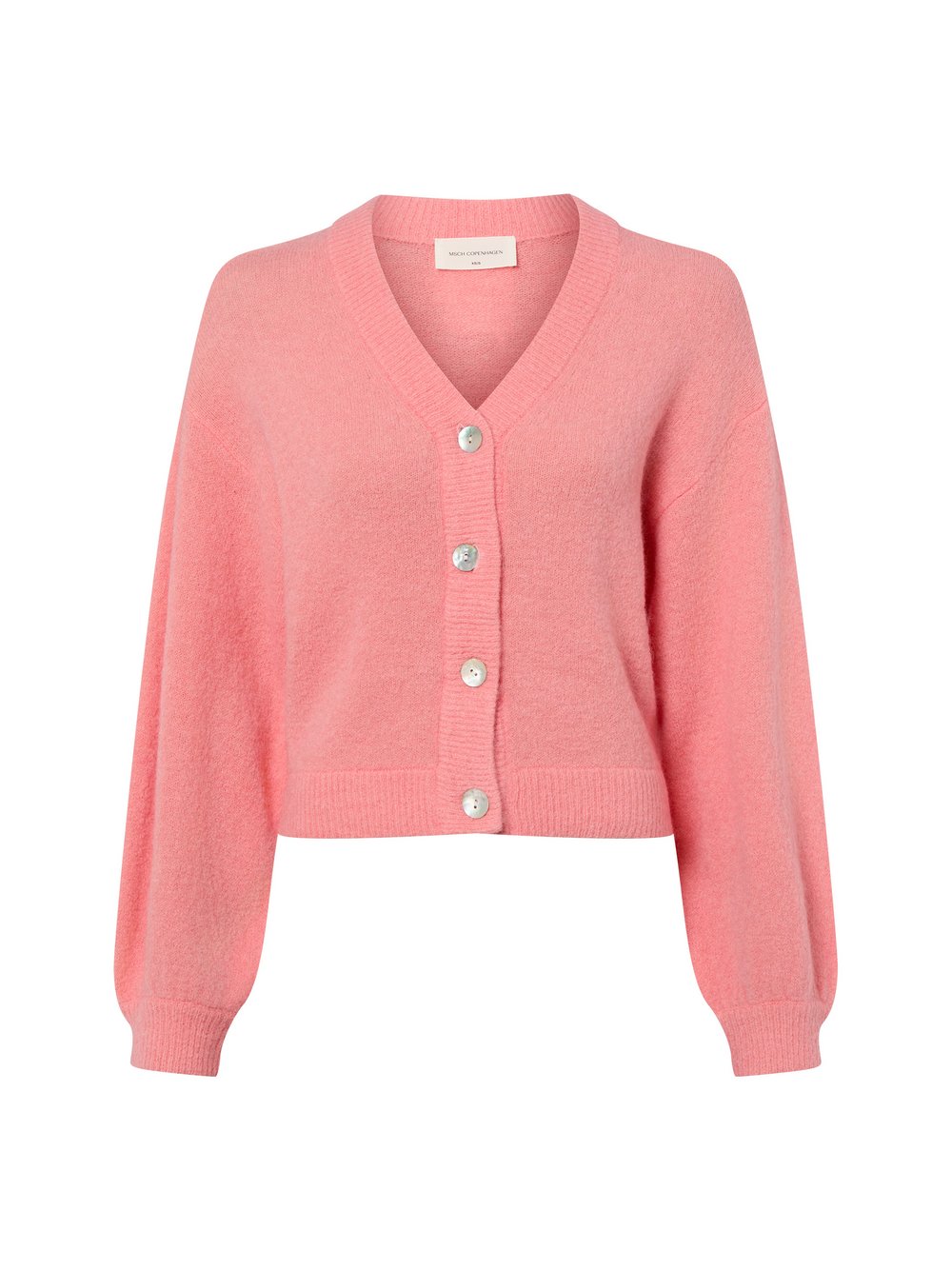 Msch Copenhagen Strickpullover mit Woll- und Alpaka-Anteil Damen altrosa, S/M Image