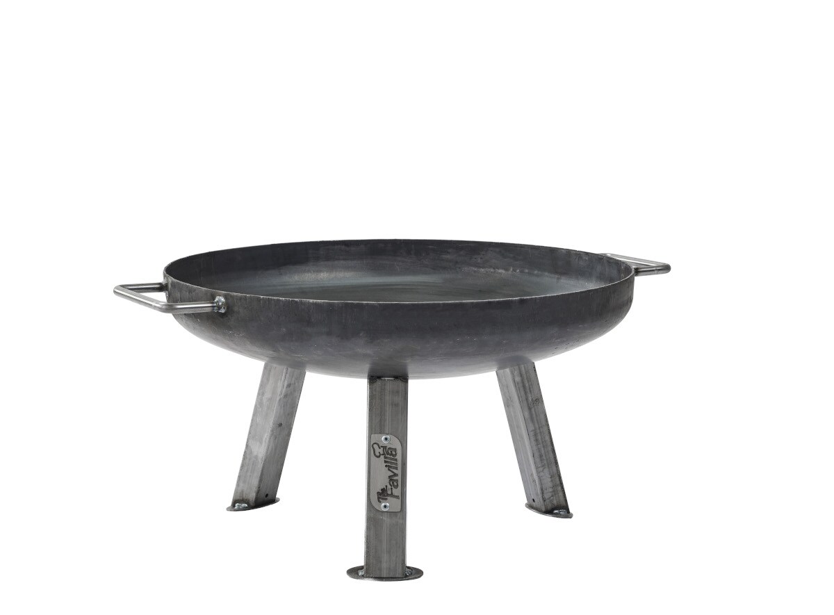 BOMBE BASIC Feuerschale 2,5 mm Stahl – Feuerstelle 48x48x30 cm Outdoor Image