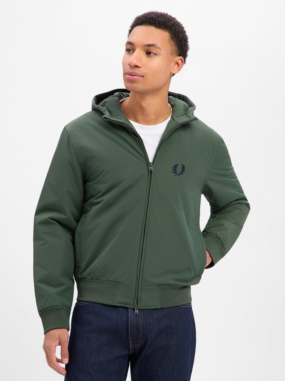 Fred Perry Blouson Herren oliv, XXL Image