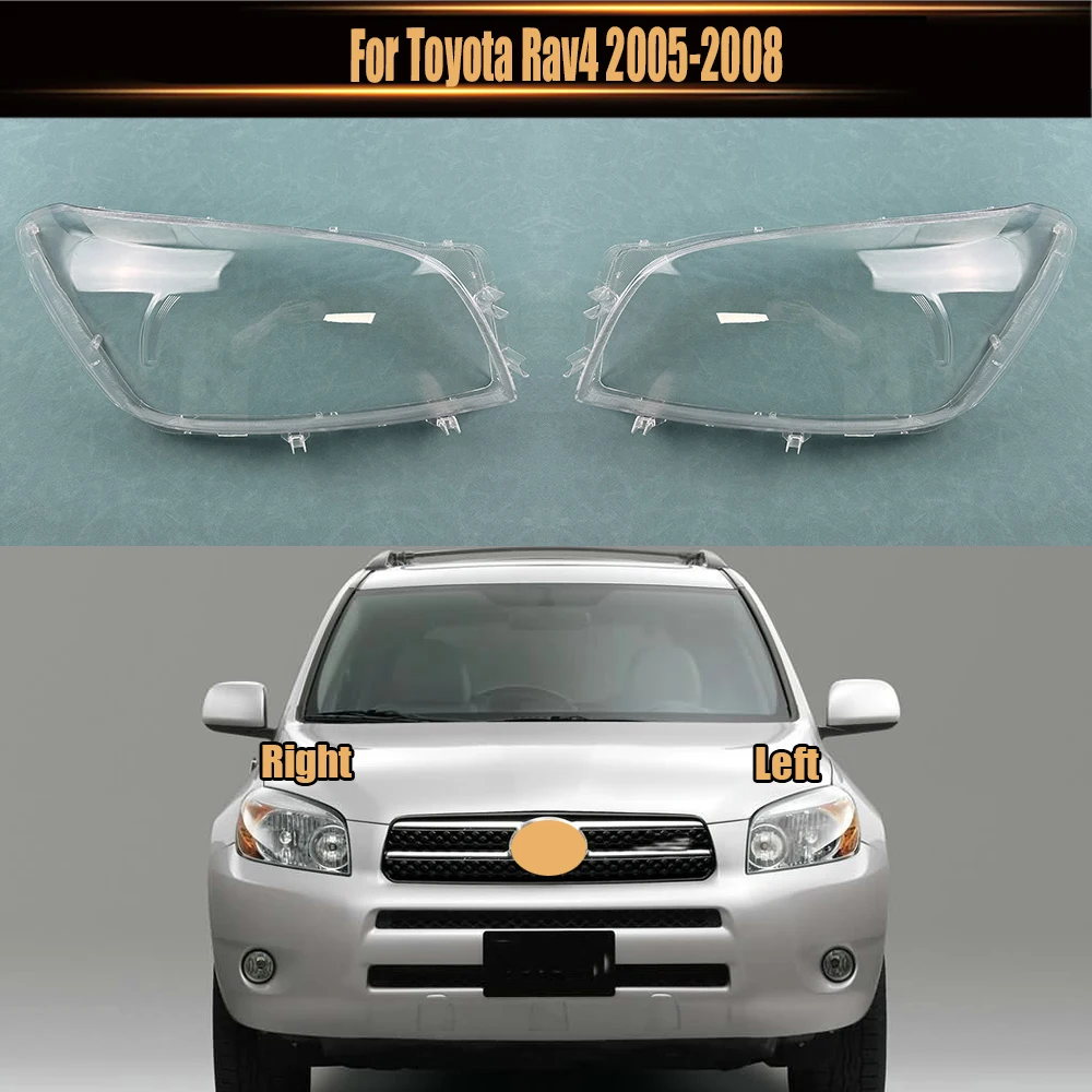 Für toyota rav4 2015-2018 Front scheinwerfer abdeckung Shell Scheinwerfer Lampen schirm Linsen glas ersetzen original Lampen schirm Plexiglas