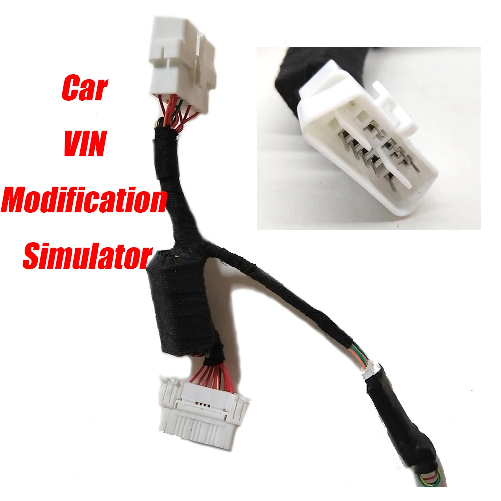VIN-Swap-Modifikationssimulator, EOBD-Filter, unterstützt 11-Bit- und 29-Bit-Erweiterungsrahmen, funktioniert mit dem Starttablett Image