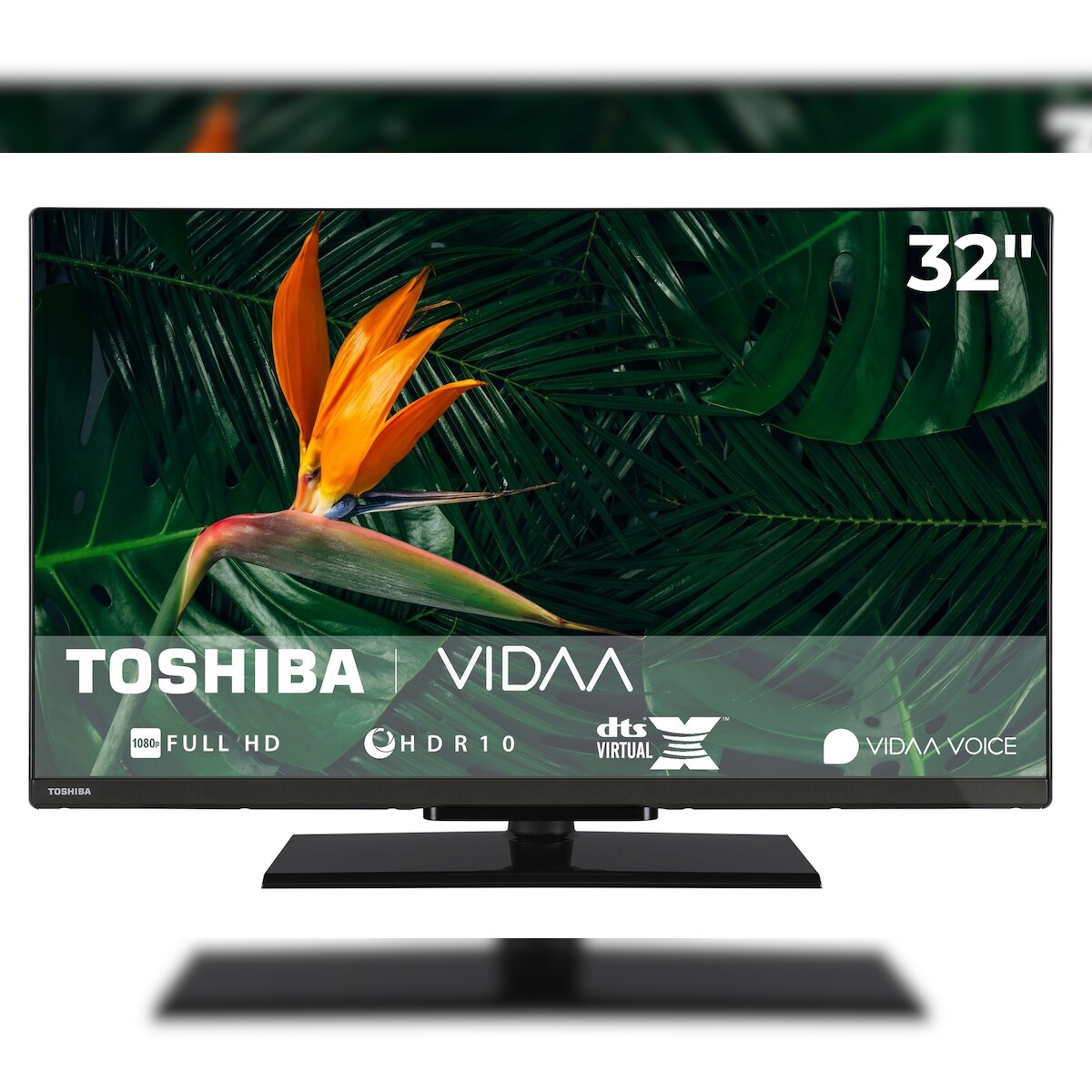 Toshiba 32LV3F63DA Fernseher 32 Zoll Smart TV VIDAA Full HD HDR TV mit Triple-Tuner, LED TV (2026) Image