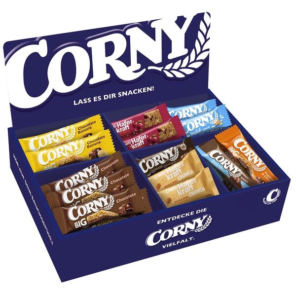Corny Sortimentskarton Müsliriegel 64 Stück Image